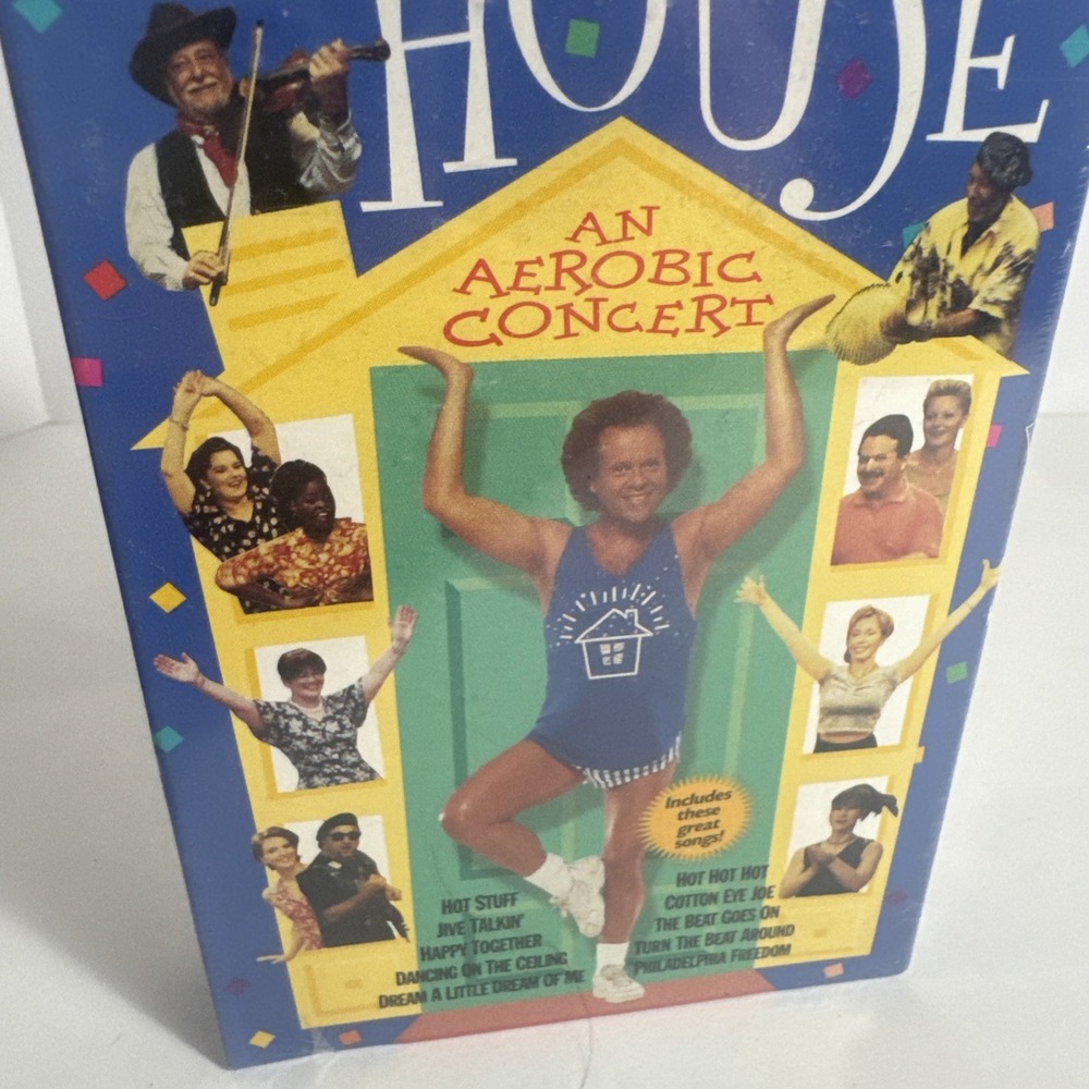 New Richard Simmons (VHS, 1998)‎ Groovin In The House Jazzercise ~Sealed - Picture 3 of 6